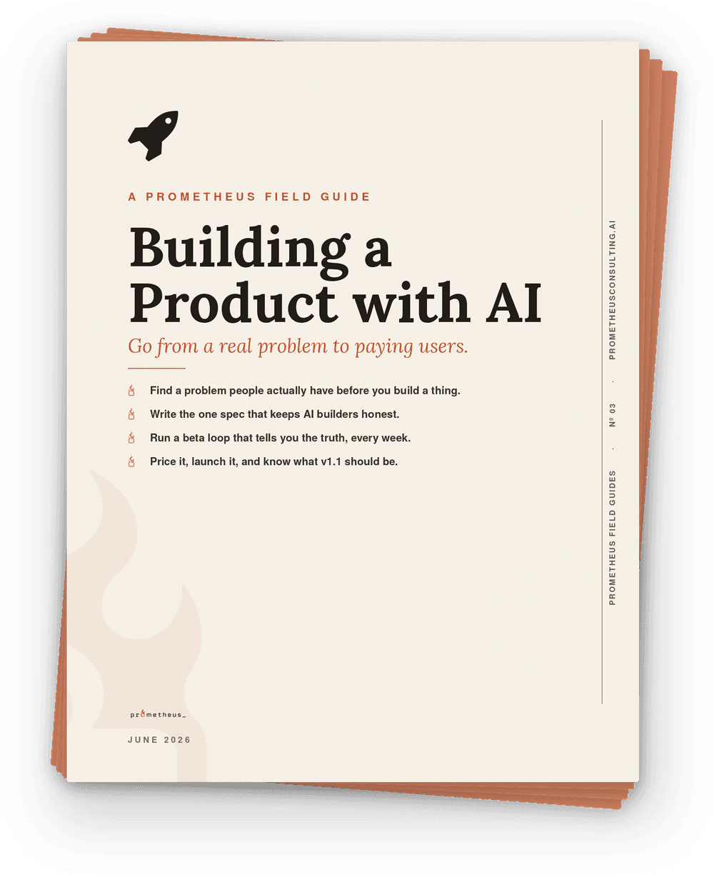 Building a Product with AI cover