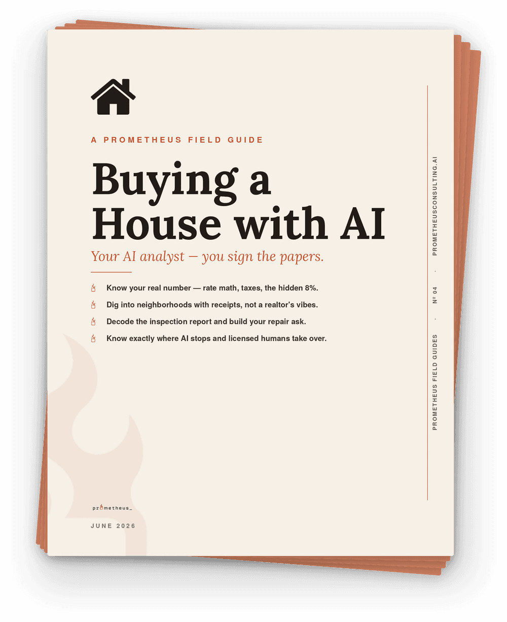Buying a House with AI cover