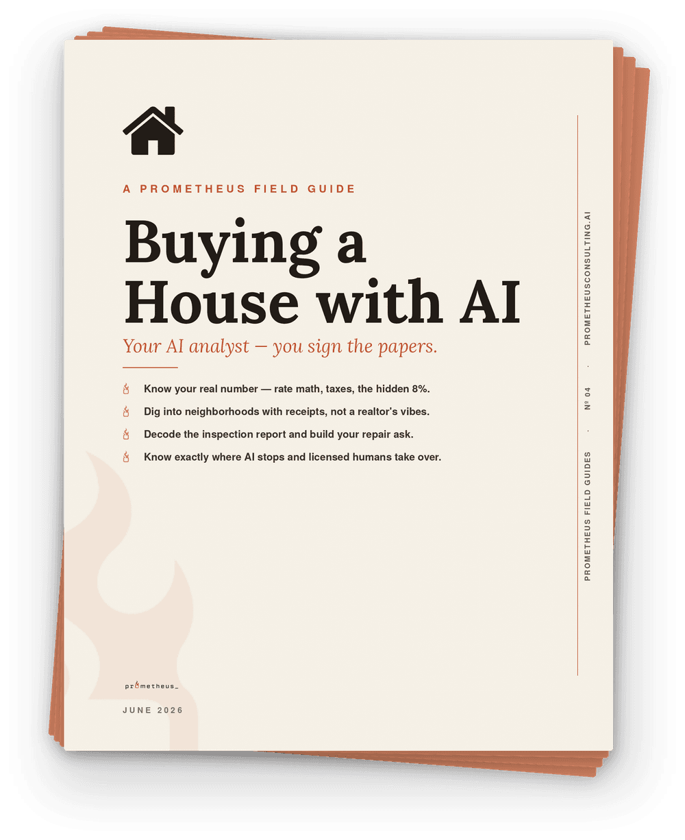 Buying a House with AI cover