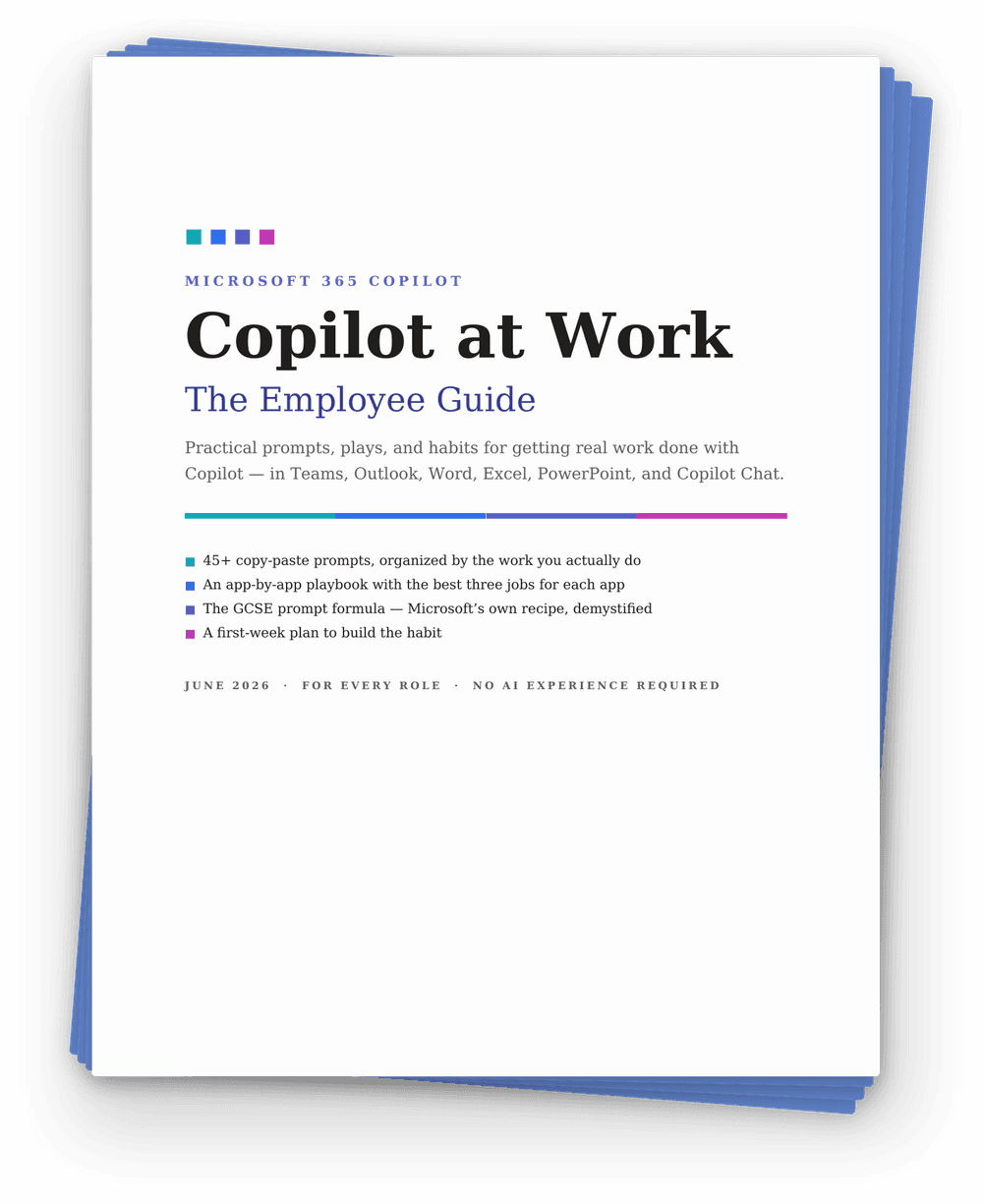 Copilot at Work cover