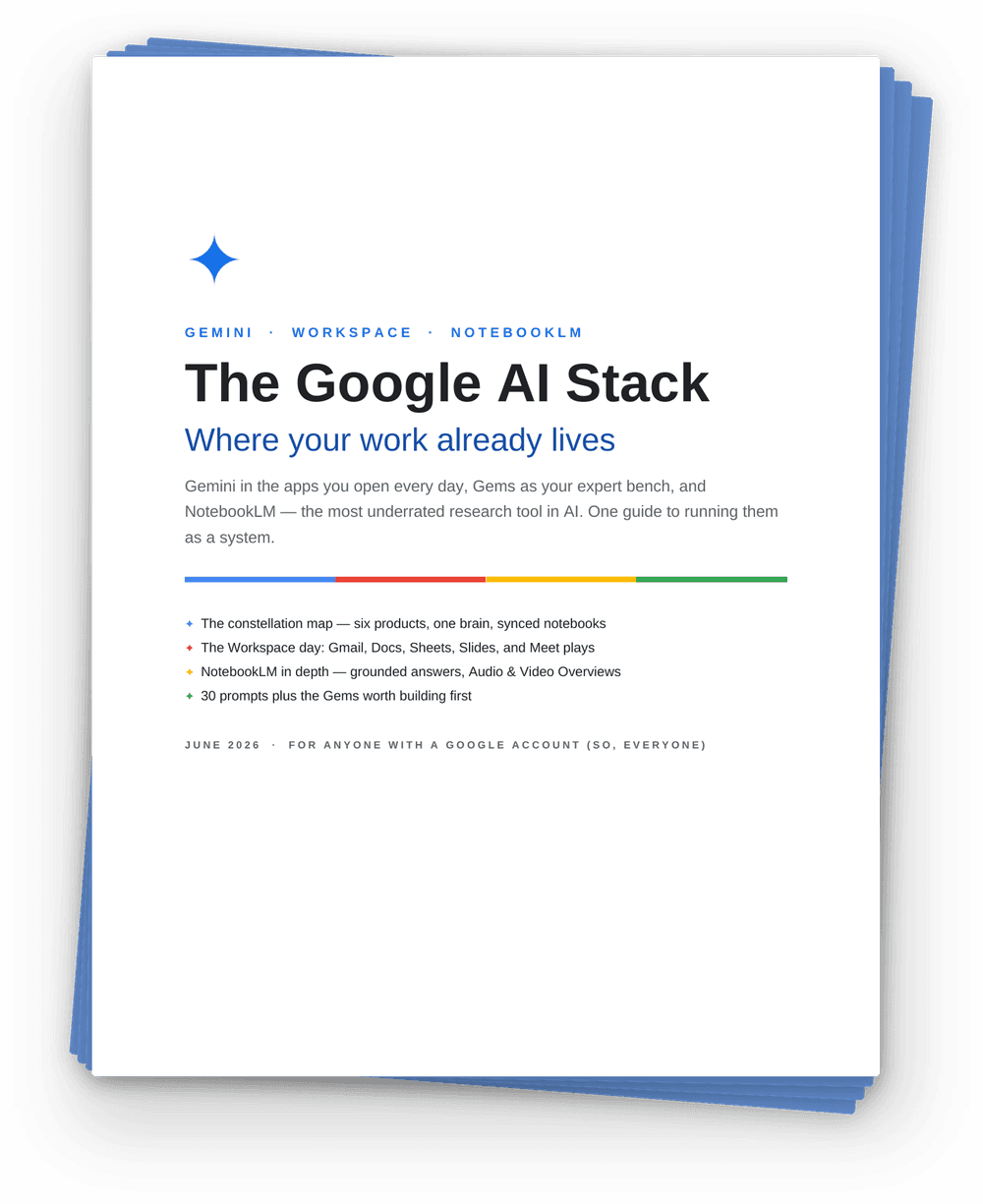 The Google AI Stack cover