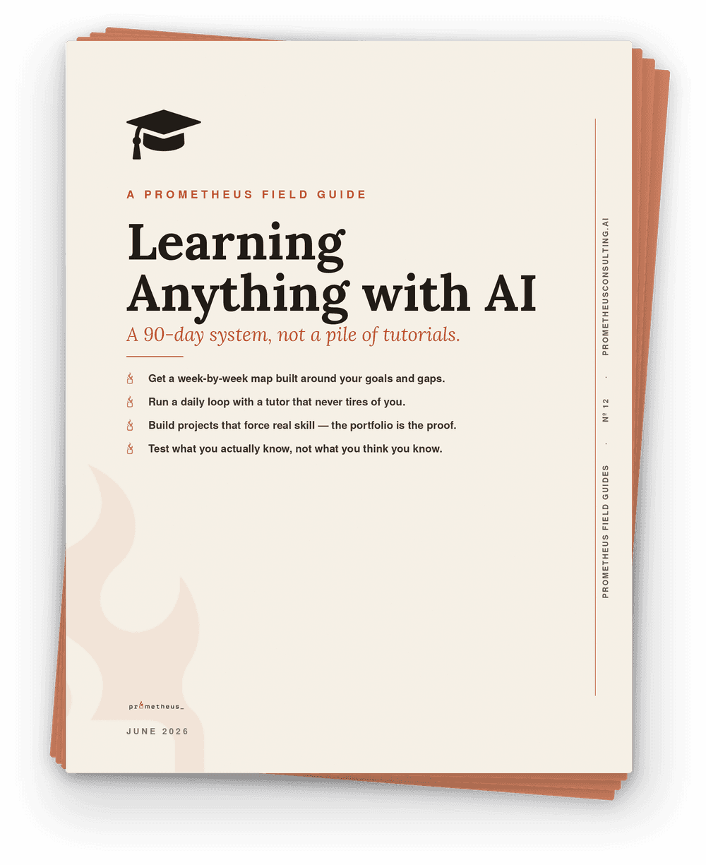 Learning Anything with AI cover