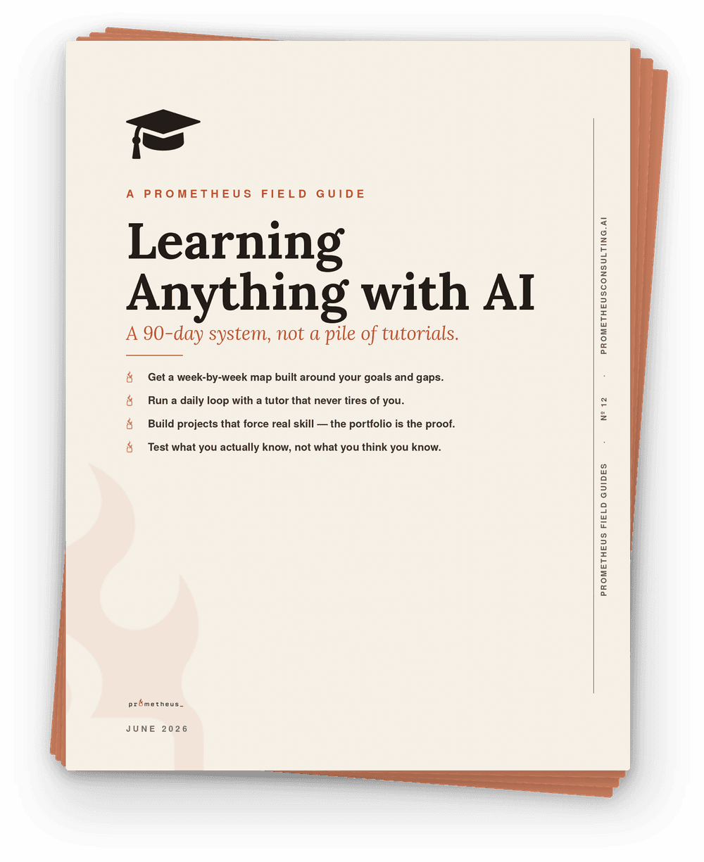 Learning Anything with AI cover