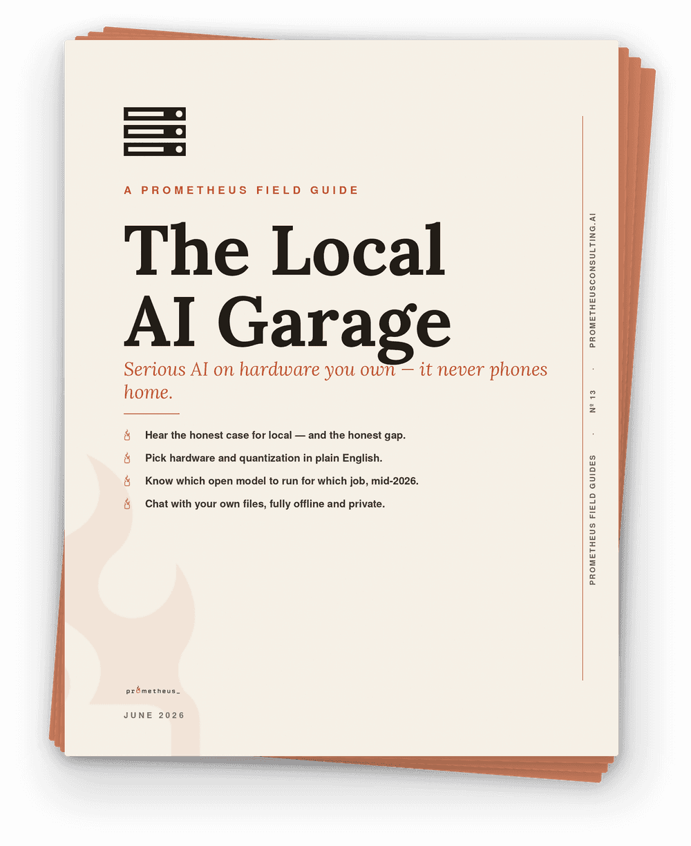 The Local AI Garage cover