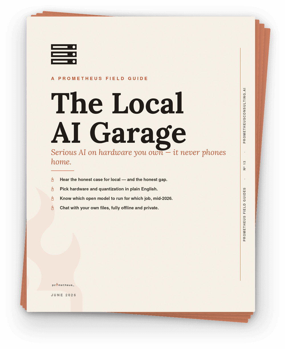 The Local AI Garage cover