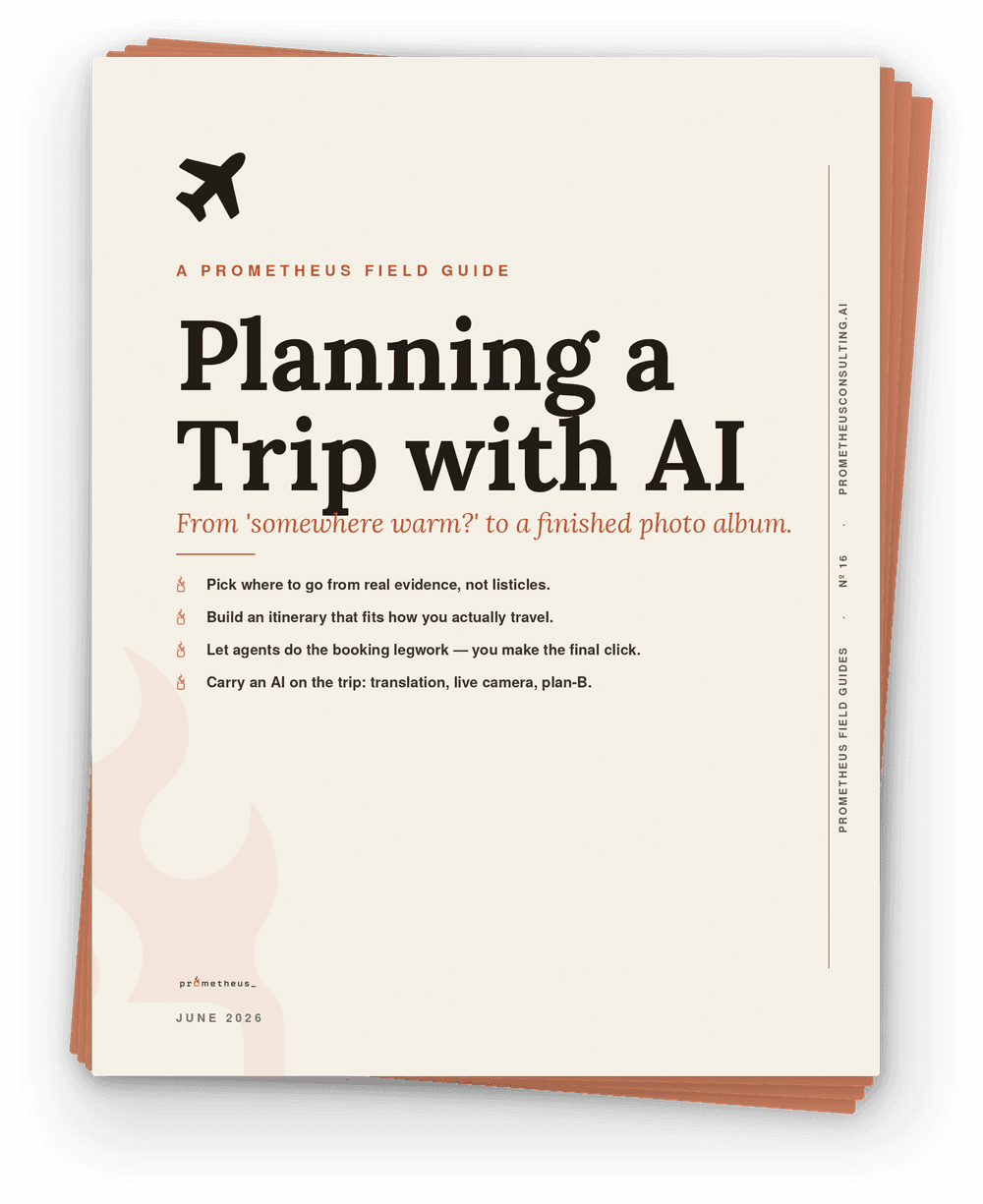 Planning a Trip with AI cover