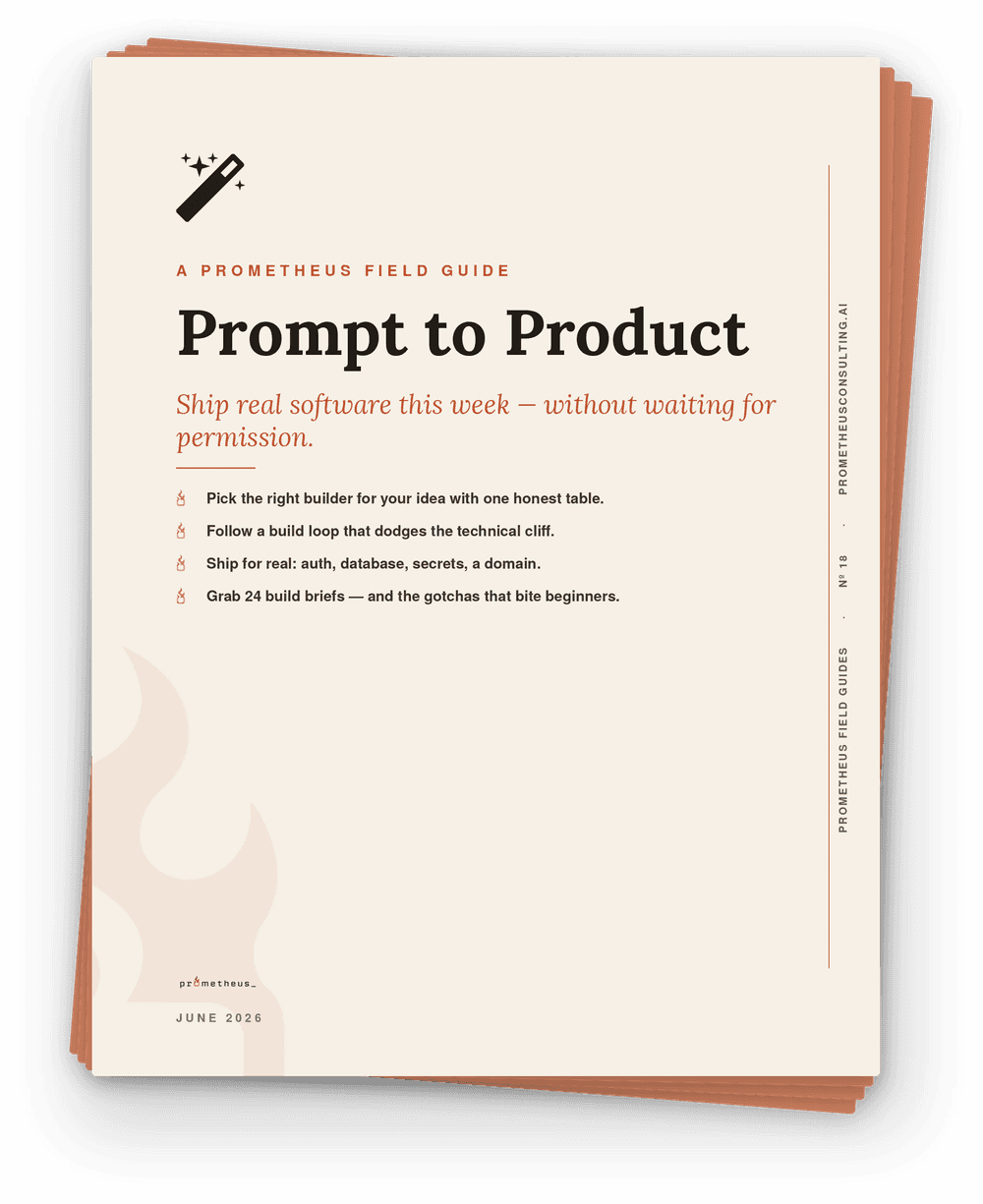 Prompt to Product cover