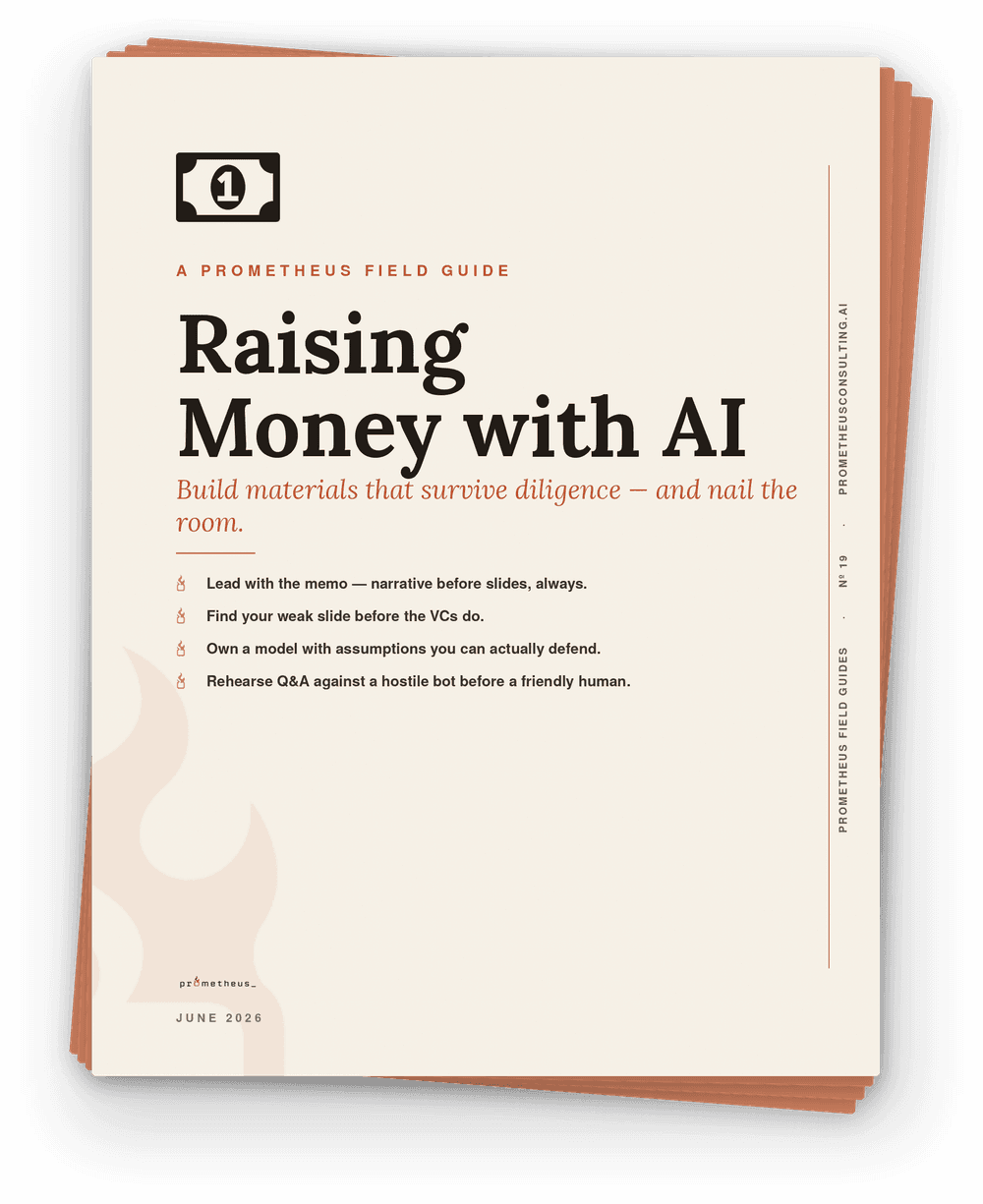 Raising Money with AI cover