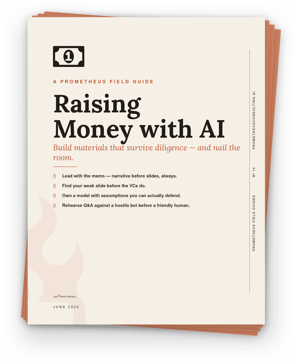 Raising Money with AI cover
